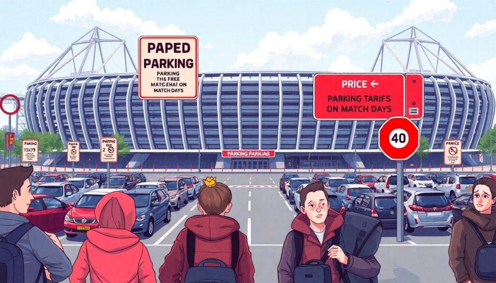 Обзор новых объектов вокруг стадиона: парковки, гостиницы, сервис - иллюстрация