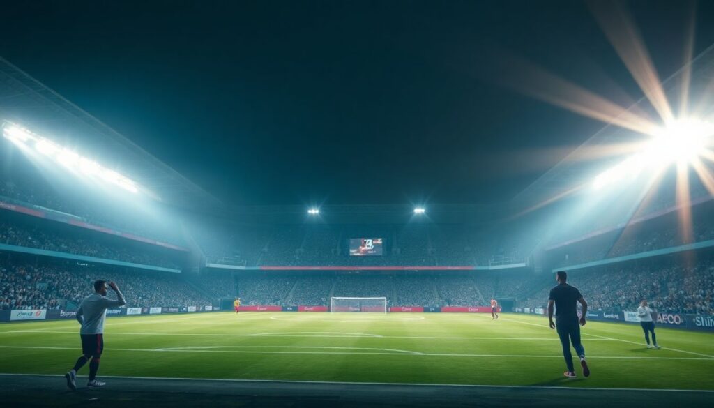 Какие инновации в освещении стадиона улучшают восприятие матчей - иллюстрация