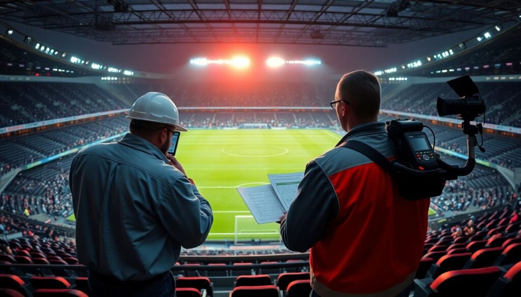 Какие инновации в освещении стадиона улучшают восприятие матчей - иллюстрация