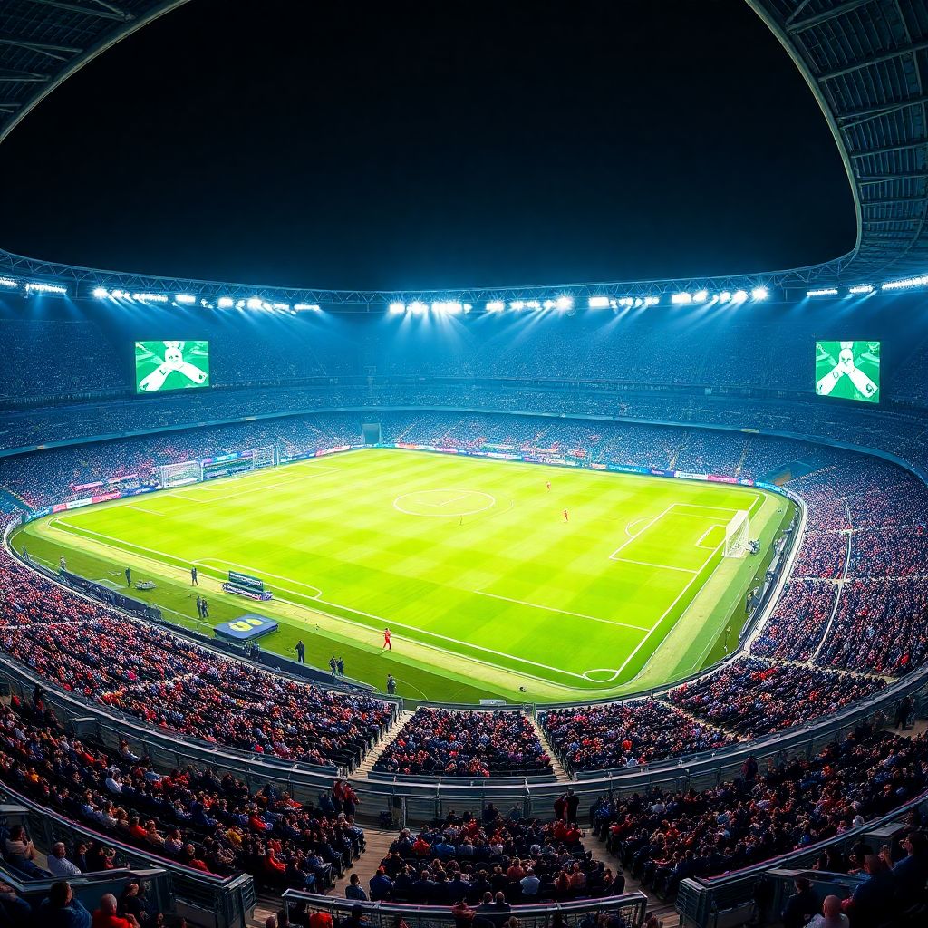 Инновации в освещении стадиона, которые улучшают восприятие футбольных матчей