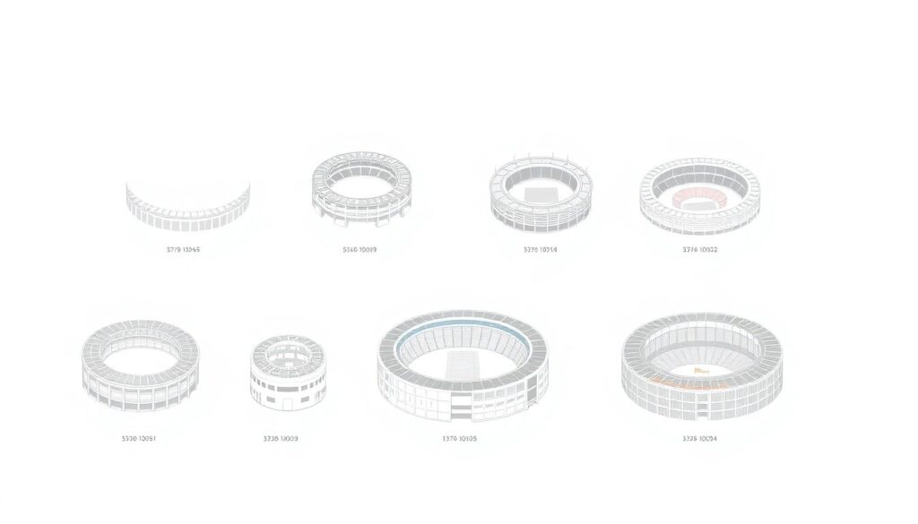 История архитектуры стадиона: эволюция форм и материалов - иллюстрация