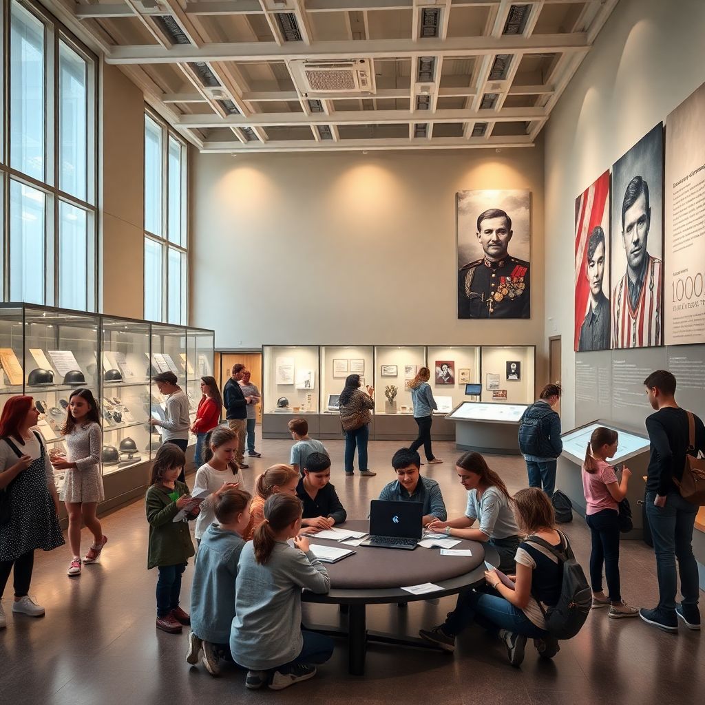 Как музей славы сотрудничает с местными школами и вузами