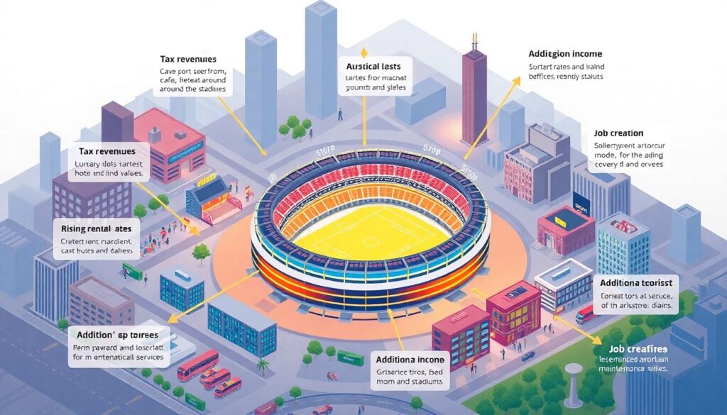 Футбольная индустрия и городская инфраструктура: синергия - иллюстрация