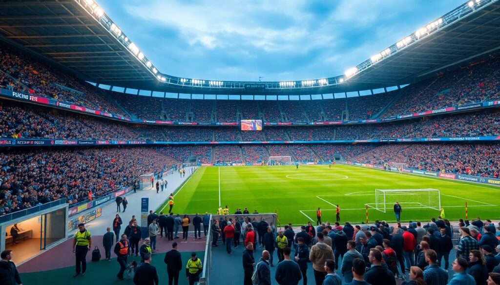 Как строится маршрут болельщика: от входа до места на трибунах - иллюстрация