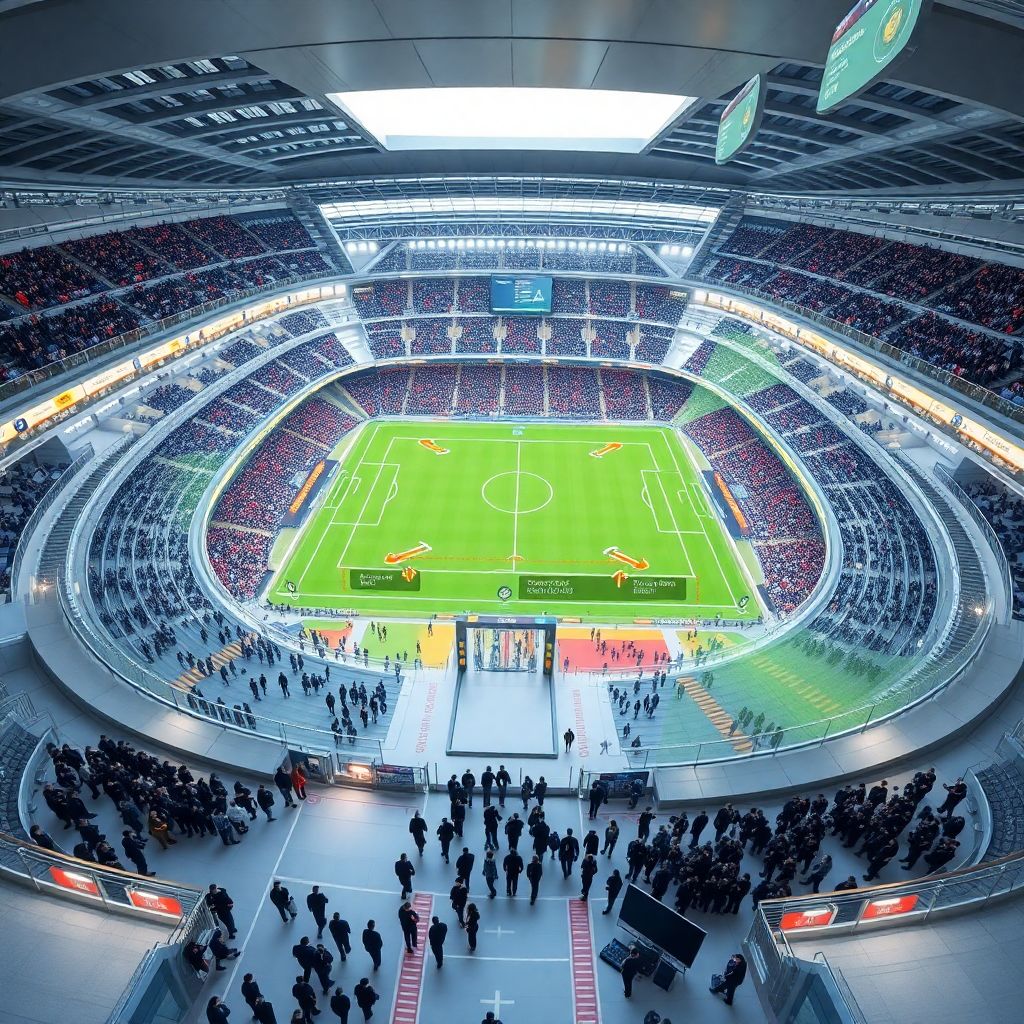 Маршрут болельщика на стадионе: как пройти от входа до места на трибунах