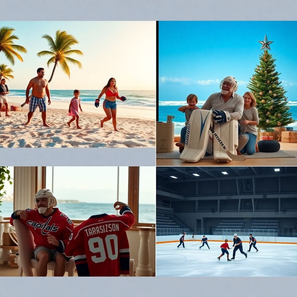 Овечкин, русские звезды НХЛ и рождественская пауза: как они отдыхали