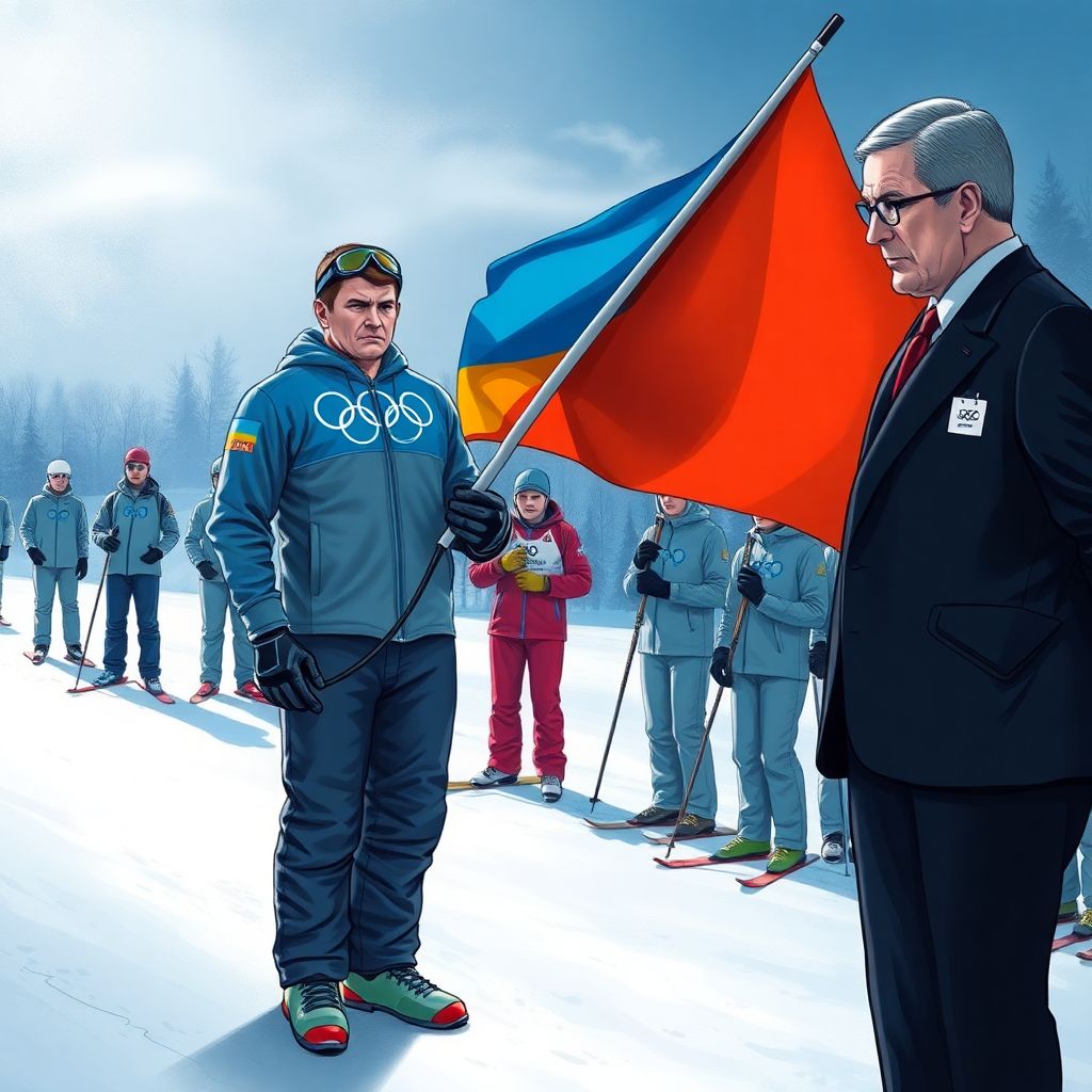 МОК предупредил украинских спортсменов за протесты против россиян на Олимпиаде‑2026