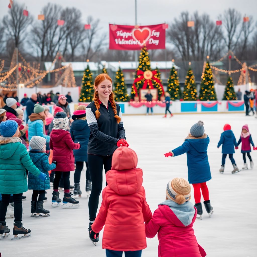 День святого Валентина на льду с Трусовой и Игнатовым: мастер-класс