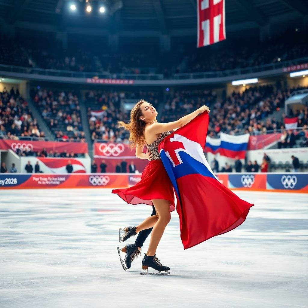 Дочь Этери Тутберидзе Диана Дэвис и Глеб Смолкин: путь Грузии на Олимпиаде‑2026