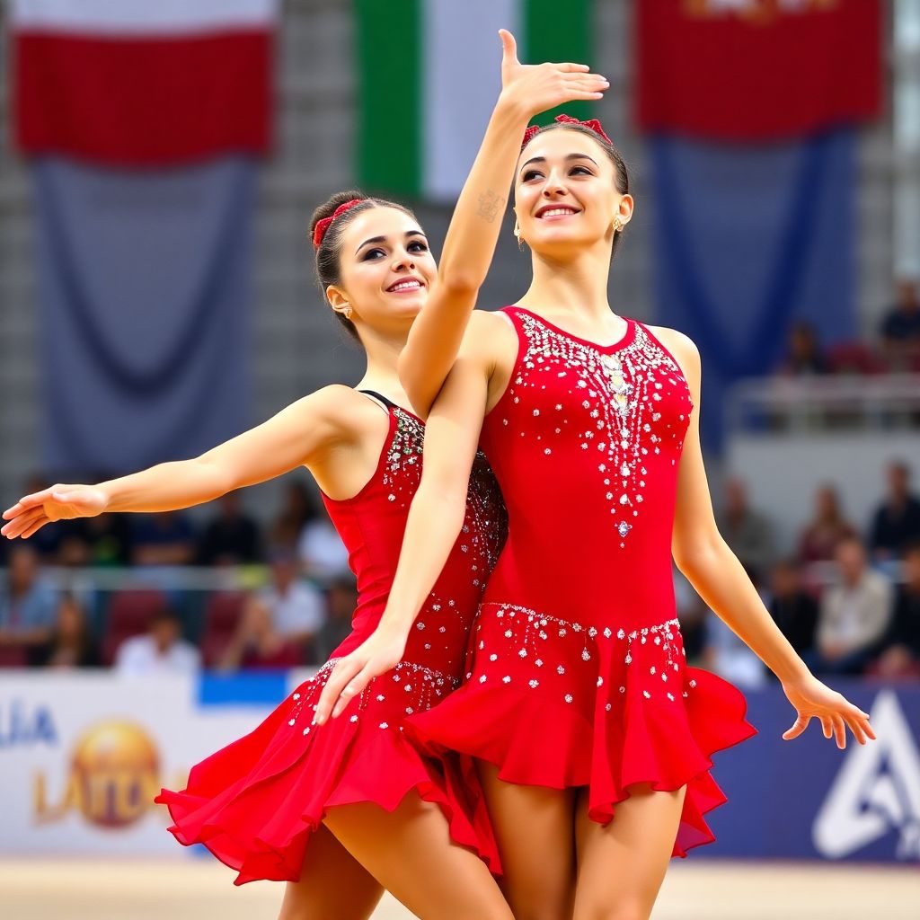 Борисова и Ильтерякова продолжат сезон в итальянском чемпионате по гимнастике